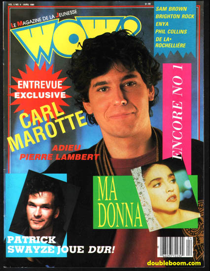 WOW Avril 1989 - Carl Marotte